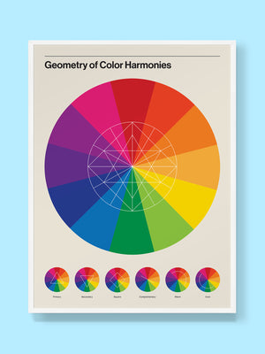 Geometry of Color Harmonies Print